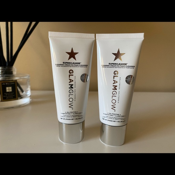 *New* 2xGlamglow clearing cream-to-foam cleanser - Picture 1 of 3